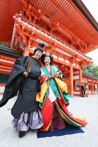 京都・下賀茂神社の当日スナップ写真