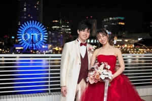 神戸メリケンパークオリエンタルホテルでの当日スナップ写真