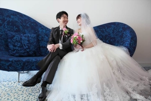 神戸メリケンパークオリエンタルホテルでの当日スナップ写真