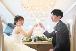 神戸メリケンパークオリエンタルホテルでの当日スナップ写真