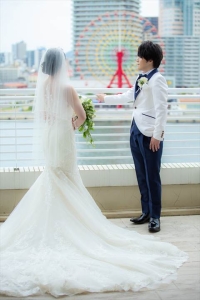 神戸メリケンパークオリエンタルホテルでの当日スナップ写真