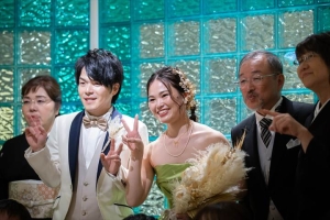 神戸メリケンパークオリエンタルホテルでの当日スナップ写真
