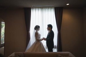 千里阪急ホテルでの当日スナップ写真
