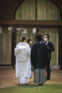 千里阪急ホテルでの当日スナップ写真