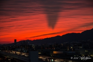 兵庫・芦屋の夕景写真