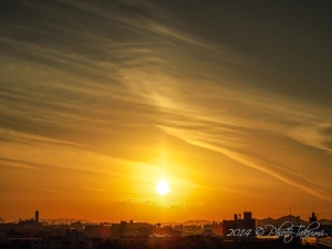 兵庫・芦屋の夕景写真