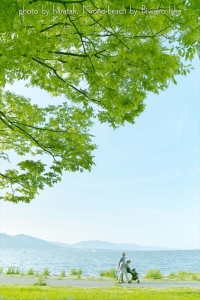 浜大津・琵琶湖の風景写真