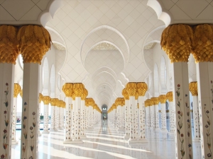 アブダビ・シェイクザイードモスクの風景写真