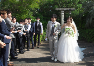 千葉・ヒルトン東京ベイの当日スナップ写真