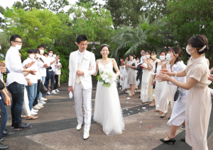 千葉・ヒルトン東京ベイの当日スナップ写真