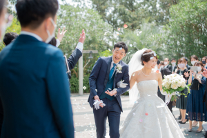 千葉・ヒルトン東京ベイの当日スナップ写真