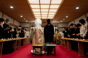 千葉・ヒルトン東京ベイの当日スナップ写真