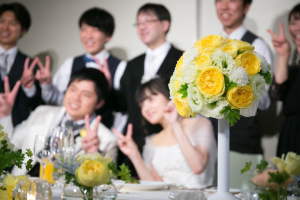 千葉・ヒルトン東京ベイの当日スナップ写真