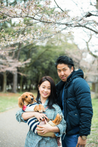 大阪・大阪城公園の前撮り写真