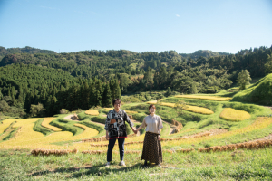 千葉・大山千枚田の前撮り写真