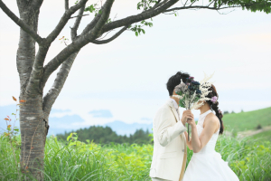 和歌山・生石高原の前撮り写真