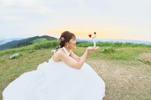 和歌山・生石高原の前撮り写真