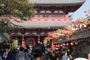 東京・浅草寺の風景写真