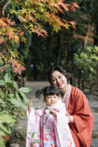 奈良・三輪神社の七五三写真