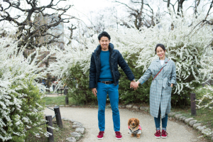 大阪・大阪城公園の前撮り写真