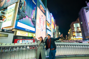 大阪・戎橋の前撮り写真