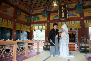 東京・浅草神社の当日スナップ写真