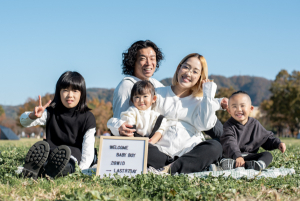 大阪・公園のマタニティ写真