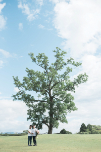 奈良・公園のマタニティ写真