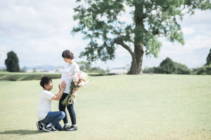 奈良・公園のマタニティ写真