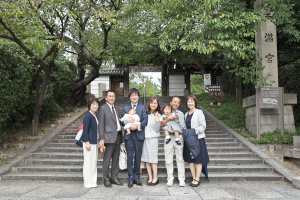 大阪・道明寺天満宮の七五三