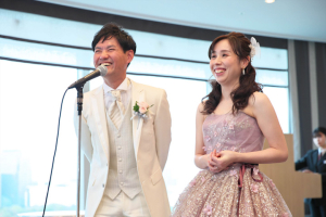 ホテルニューオータニ大阪の当日スナップ写真