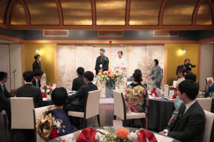 大阪天満宮会館の当日スナップ写真