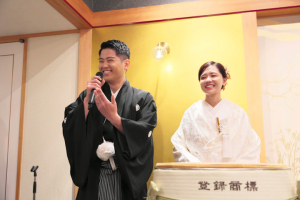大阪天満宮会館の当日スナップ写真