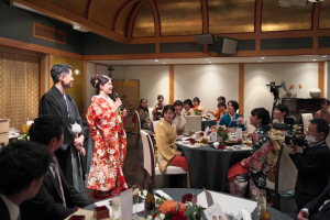 大阪天満宮会館の当日スナップ写真