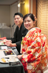 大阪天満宮会館の当日スナップ写真