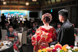 大阪天満宮会館の当日スナップ写真