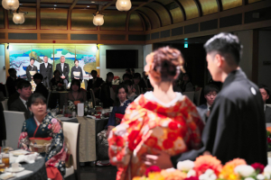大阪天満宮会館の当日スナップ写真