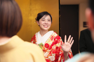 大阪天満宮会館の当日スナップ写真