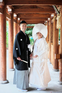 坐摩神社・ホテル阪急インターナショナルの当日当日スナップ写真
