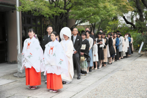 坐摩神社・ホテル阪急インターナショナルの当日当日スナップ写真