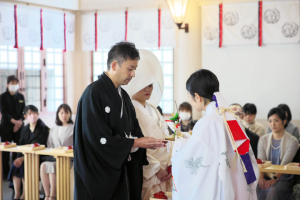 坐摩神社・ホテル阪急インターナショナルの当日当日スナップ写真