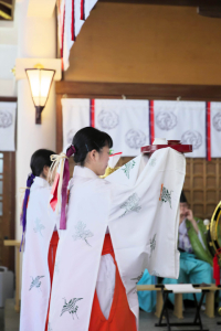 坐摩神社・ホテル阪急インターナショナルの当日当日スナップ写真