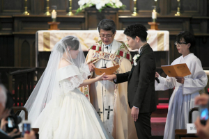 川口基督教会の当日スナップ写真