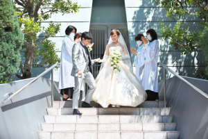 京都・ブライトンホテルの当日スナップ写真