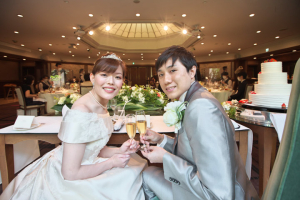 京都・ブライトンホテルの当日スナップ写真