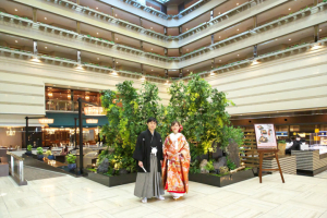 京都・ブライトンホテルの当日スナップ写真