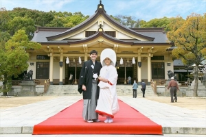 神戸・湊川神社の当日スナップ写真