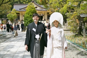神戸・湊川神社の当日スナップ写真