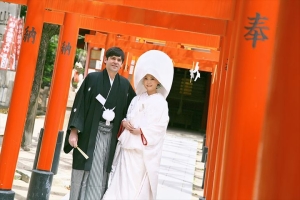 神戸・湊川神社の当日スナップ写真