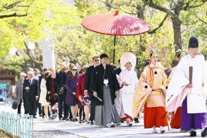 神戸・湊川神社の当日スナップ写真